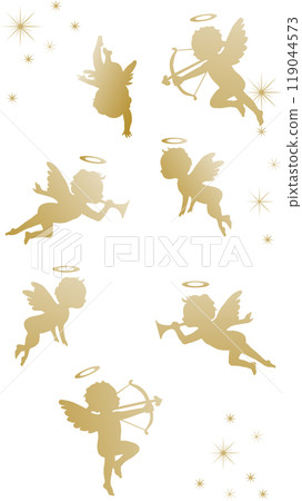 Angel silhouette 119044573
