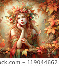 秋天的女性形象 119044662