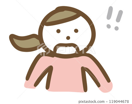 一個驚訝的女人 119044678