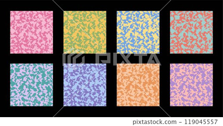 Colored camouflage pattern 119045557