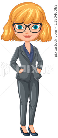 Professional Woman in Business Attire Professional Woman in Business Attire 119046065