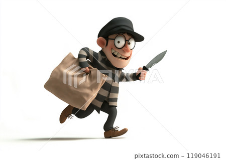 小偷形象 119046191