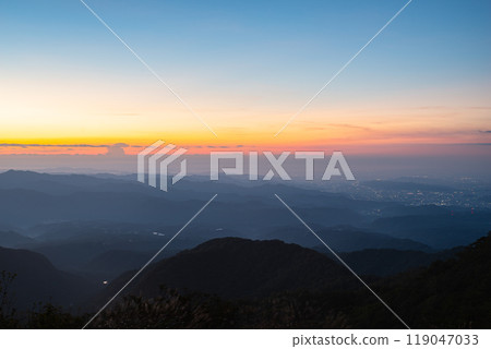赤城山和鳥居嶺的黎明 赤城山和鳥居嶺的黎明 119047033