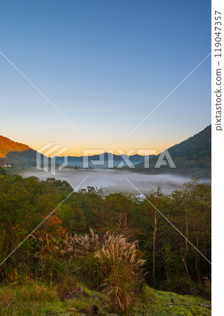 鳥居嶺的角滿淵和大沼 [群馬縣赤城山] 119047357