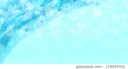 雪聖誕冬天光背景 119047432