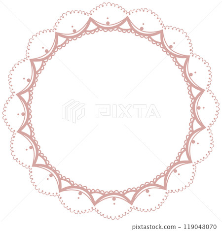 Pink cute lace Pink cute lace 119048070