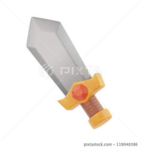 Sword 3D Illustrations 119048386