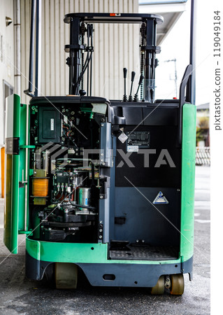 Reach forklift annual inspection Reach forklift annual inspection 119049184