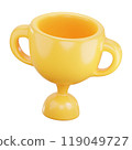 Trophy 3D Illustrations 119049727