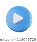 Video 3D Illustration 119049729