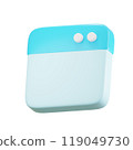 Website 3D Illustrations 119049730