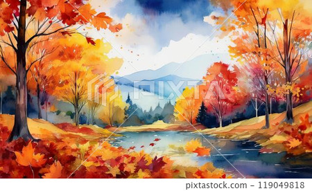 Autumn leaves 119049818