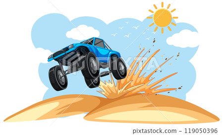 Off-Road Adventure in the Desert Off-Road Adventure in the Desert 119050396