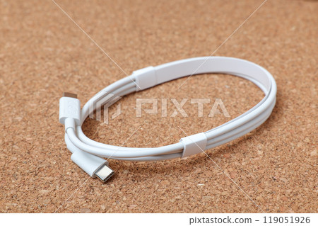 電纜、USB 電纜、USB、充電、電源、電源、OA 設備、數位、電腦、商務、連接 119051926