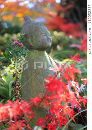 藥師寺、秋葉和觀音雕像，東京足立區 Iko 119052285