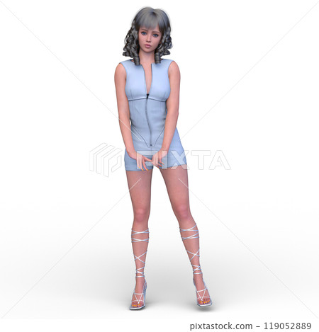 Women in shorts 119052889