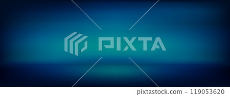 Bright blue solid studio gradient background 119053620