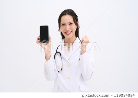 Online medical consultation Female doctor Medical staff Doctor Pharmacist Nurse 119054084