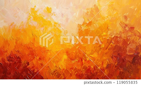 Autumn color oil painting background_2 Autumn color oil painting background_2 119055835