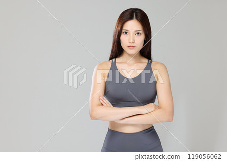瑜珈 女性 伸展運動 119056062