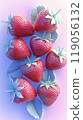Strawberry background delicious 119056132