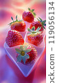 Strawberry background delicious 119056134
