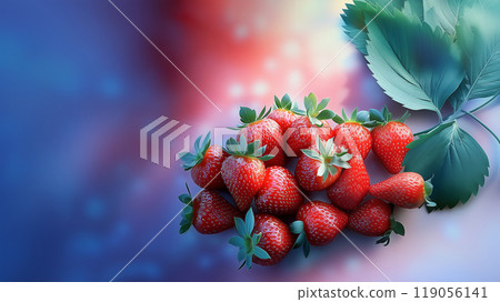 Strawberry background delicious 119056141