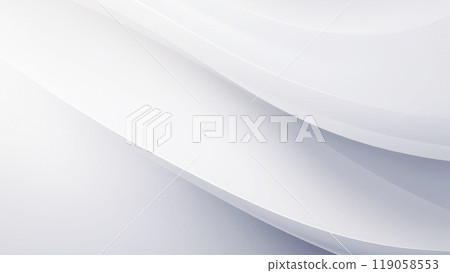Smoothly curved transparent grey background image 119058553