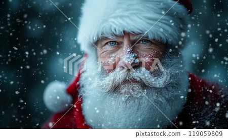 close up Santa Claus 119059809