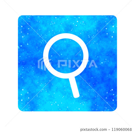 Blue starry sky | Search icon 119060068