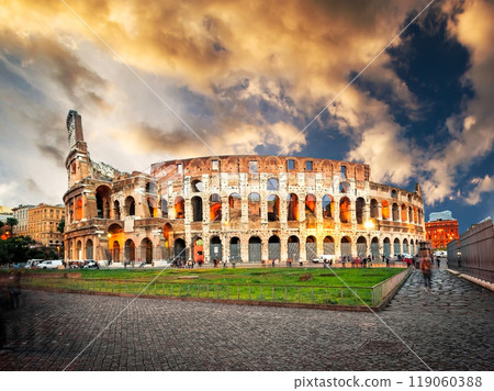 Coliseum evening Coliseum evening 119060388