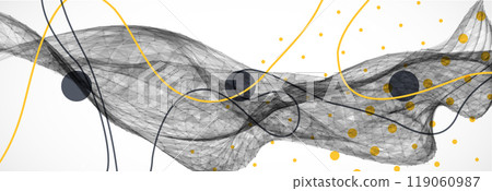 Abstract art background. Modern science or technology art elements. Surface illustration. Vector. Abstract art background. Modern science or technology art elements. Surface illustration. Vector. 119060987