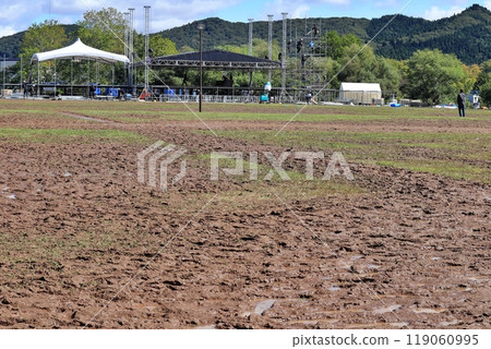 The venue after the music festival The venue after the music festival 119060995