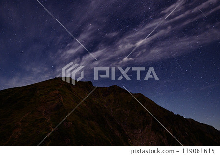 谷川山/西黑尾根 從駱駝背上看到的山峰和星空 谷川山/西黑尾根 從駱駝背上看到的山峰和星空 119061615
