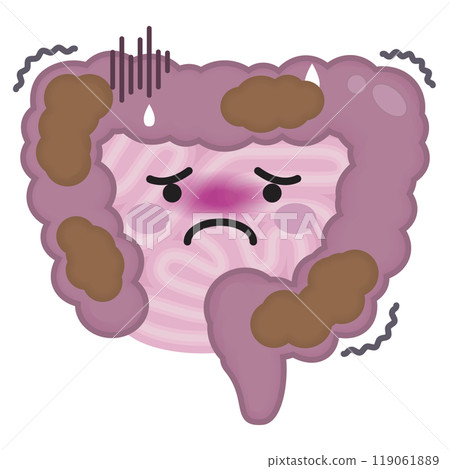 Unhealthy intestines 119061889