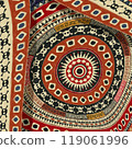 Ethnic art tribal style background 15 119061996