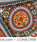 Ethnic art tribal style background 17 119061998