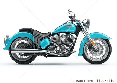Sleek motorcycle design, perfect for performance enthusiasts valuing speed and aesthetics 119062110