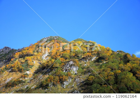 北阿爾卑斯山唐澤的壯麗秋葉 北阿爾卑斯山唐澤的壯麗秋葉 119062164