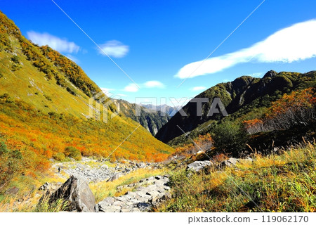 Spectacular autumn foliage at Karasawa in the Northern Alps Spectacular autumn foliage at Karasawa in the Northern Alps 119062170