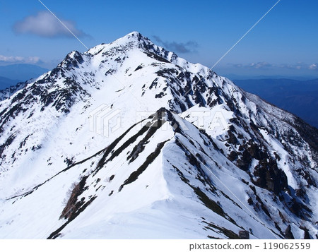 Winter in the Central Alps, Mount Sannosawa 119062559