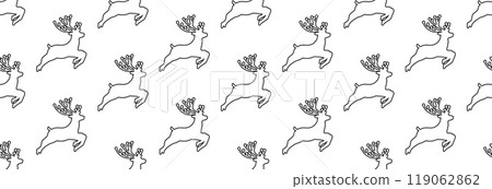 A lot of deer running. 119062862