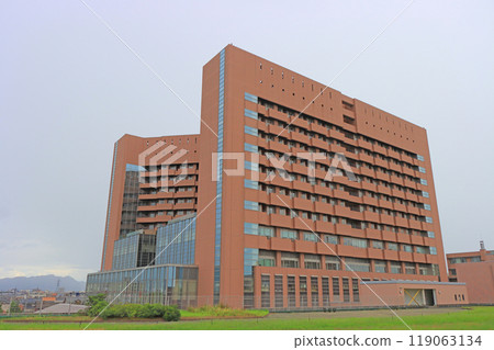 A view of Fukui Prefectural Hospital in Fukui City, Fukui Prefecture A view of Fukui Prefectural Hospital in Fukui City, Fukui Prefecture 119063134
