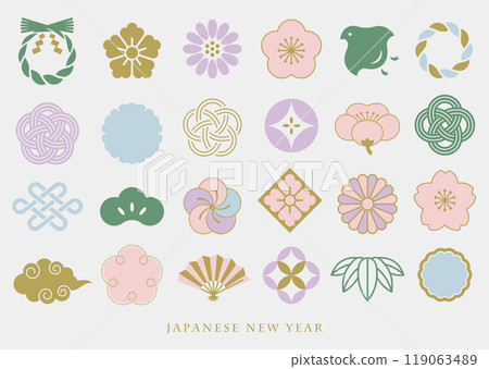 多彩幸運符_日本新年_1 119063489