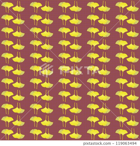 Ginkgo leaf wallpaper illustration Ginkgo leaf wallpaper illustration 119063494
