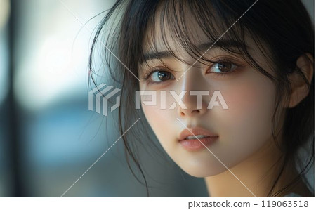 Beautiful woman portrait 119063518