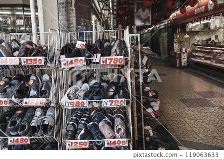 [Shinsekai] Retro shopping street creates a nostalgic atmosphere 119063633