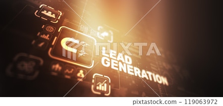 Lead Generation Analysis Business Finance Marketing Concept Lead Generation Analysis Business Finance Marketing Concept 119063972