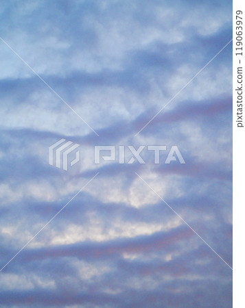 Calm clouds in a stacked pattern Calm clouds in a stacked pattern 119063979
