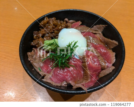 Red beef cattle 119064277